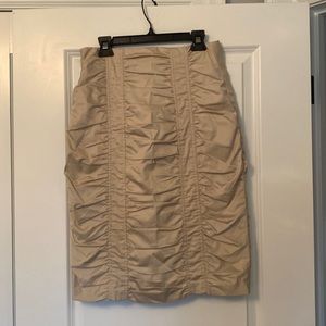 Ruched skirt